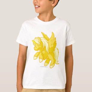 Camiseta Uni ouro