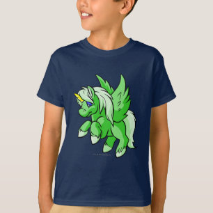 Camiseta Uni verde