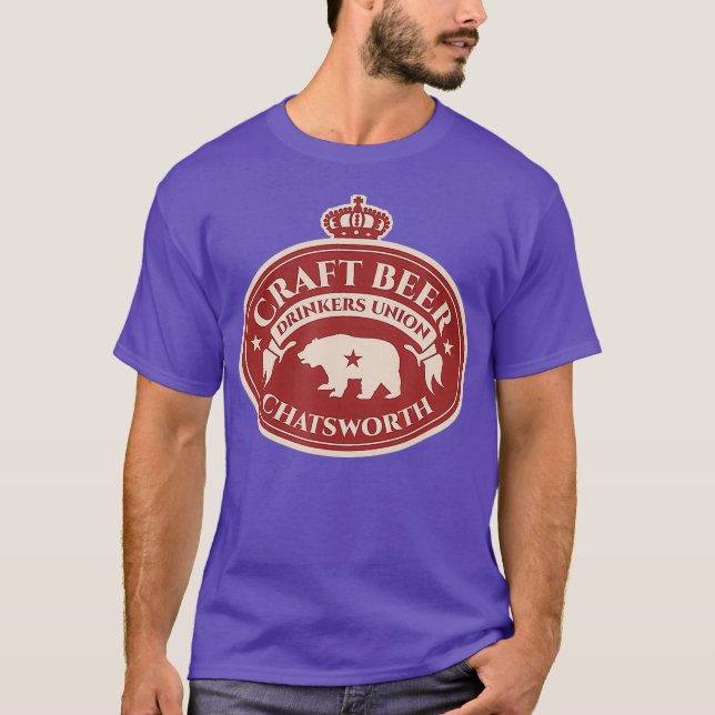 Camiseta União de Beers artesanatos - Chatsworth (Frente)