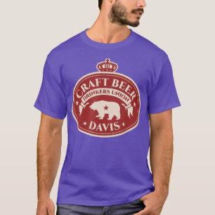 Camiseta União de Beers artesanatos - Davis California