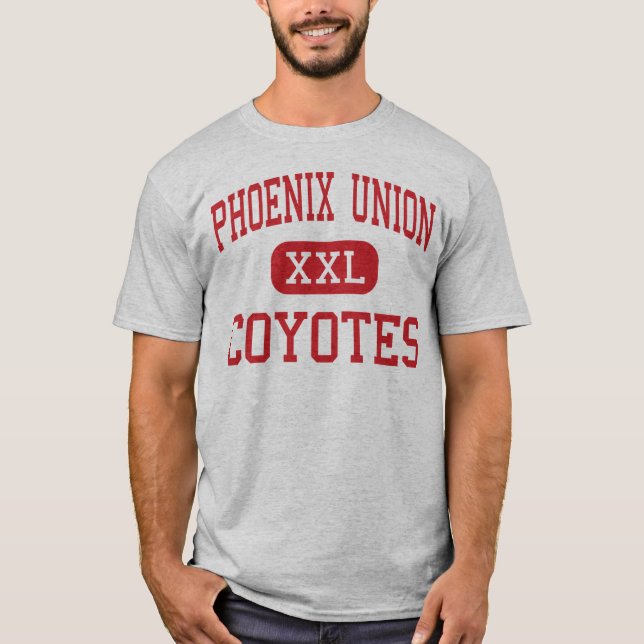 Camiseta União de Phoenix - chacais - alta - arizona de (Frente)