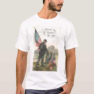 Camiseta união do cemitério da guerra civil