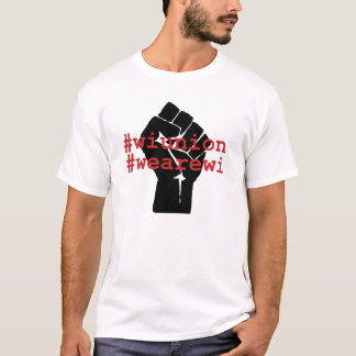 Camiseta União dos WI nós somos t-shirt dos WI