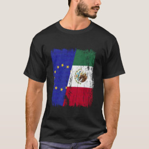 Camiseta União Europeia México Meia Bandeira Europa Herança