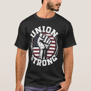 Camiseta União Forte Para Os Trabalhadores Profissionais Di