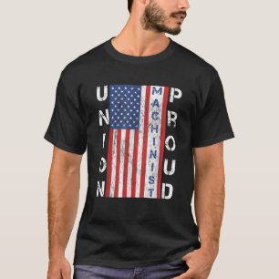 Camiseta União Orgulhosa de Bandeira Americana