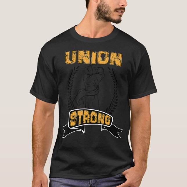 Camiseta União Orgulhosa União Forte Sindicato de Solidarie (Frente)