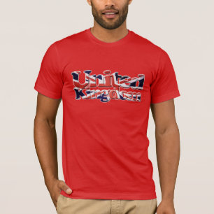 Camiseta União Patriótica Britânica Jack, bandeira da União
