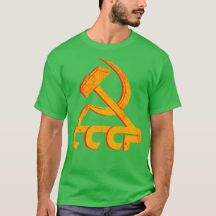 Camiseta União Soviética CCCP USSR Comunismo martelo falsa1
