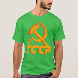 Camiseta União Soviética CCCP USSR Comunismo martelo falsa1