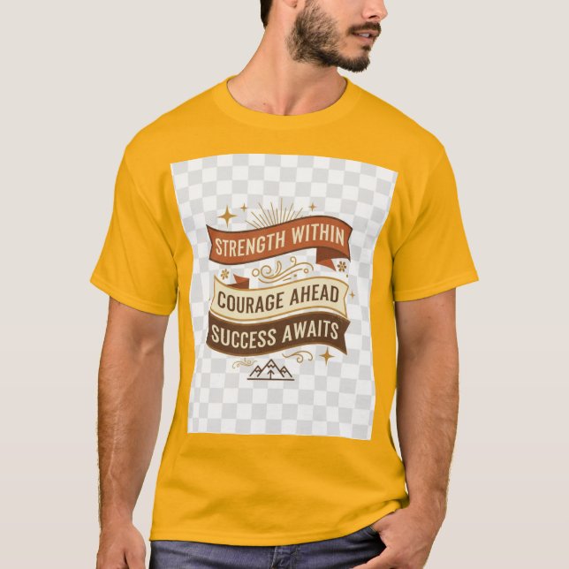 Camiseta Única de Designer (Frente)