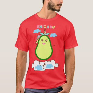 Camiseta Unicado, Men Women Unicorn, Engraçado Avocado, Agu