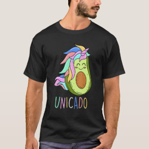 Camiseta Unicado Vegano Unicórnio Abacate Unicórnio