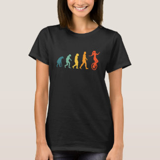 Camiseta Uniciclista Evolution Unicycle Retro