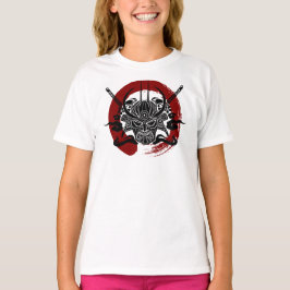 Camiseta Único círculo do sangue de Enso do samurai