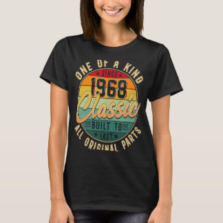 Camiseta Único desde 1968 Clássico Criado para a Eternidade