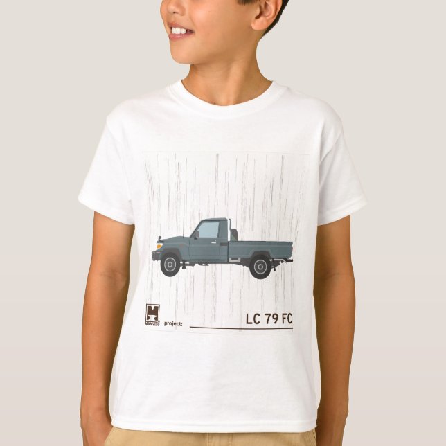 Camiseta Único táxi FJ79 (Frente)