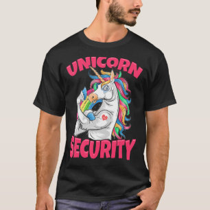 Camiseta Unicorn Arco-Íris Segurança Unicórn