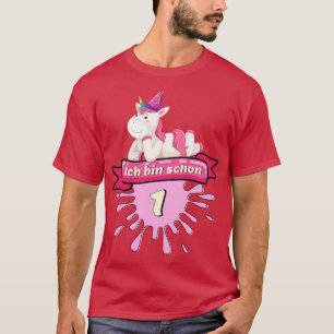 Camiseta Unicorn Birthday Gift T Kids Girl 1