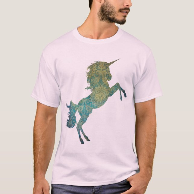 Camiseta Unicorn Blues (Frente)