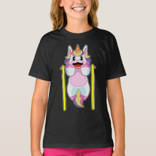 Camiseta Unicorn Bodybuilder Pull ups Bodybuilding