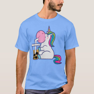 Camiseta Unicorn Bubble Tea Boba