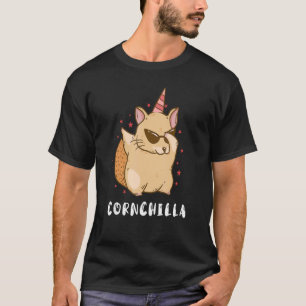Camiseta Unicorn Chinchilla Dabbing Magic Rodent Pet Dab Da