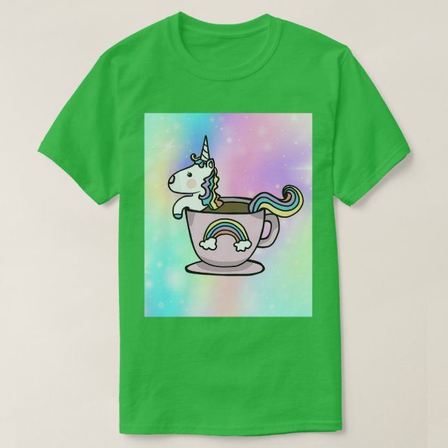 Camiseta Unicorn coffee 2 (Frente do Design)