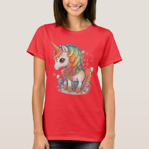 Camiseta UNICORN CUTE art LADIES t-shirts