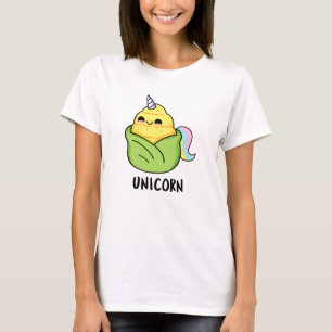Camiseta Unicorn Cute Baby Corn Pun