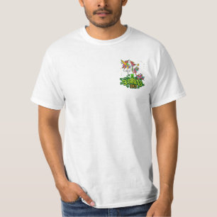 Camiseta Unicorn Dabbing Leprechaun