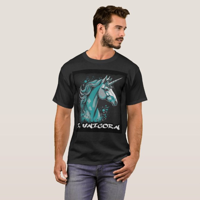 Camiseta Unicorn Design – Your Choice for a T-Shirt (Frente Completa)
