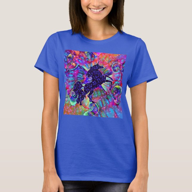 Camiseta UNICORN DO UNIVERSO multicolor (Frente)