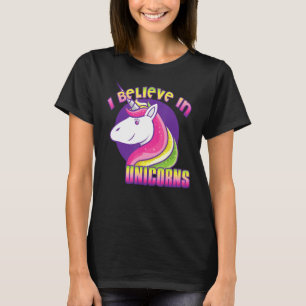 Camiseta Unicorn Eu Acredito em Unicórnios