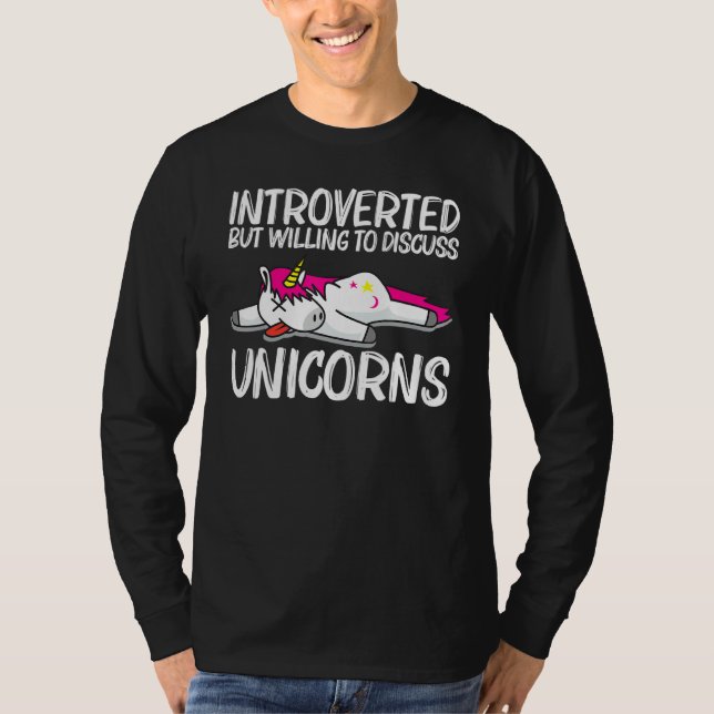 Camiseta Unicorn For Men Women Mythical Creature (Frente)
