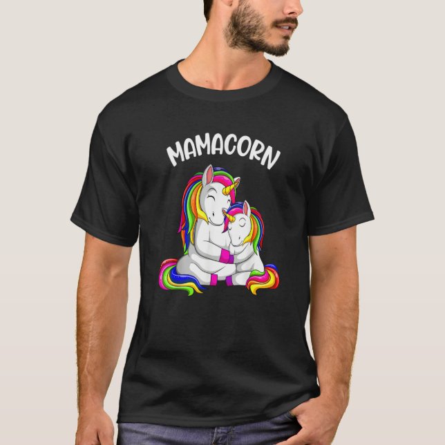 Camiseta unicorn for unicorn enthusiasts mamacorn (Frente)