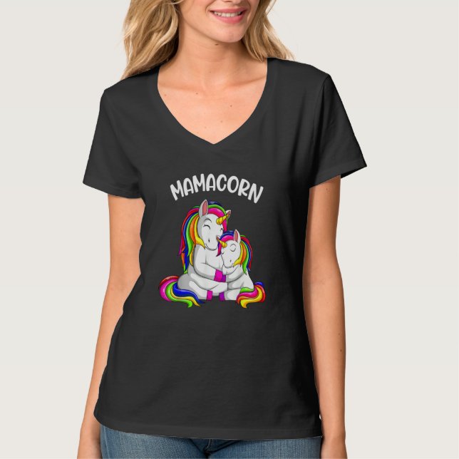 Camiseta unicorn for unicorn enthusiasts mamacorn (Frente)