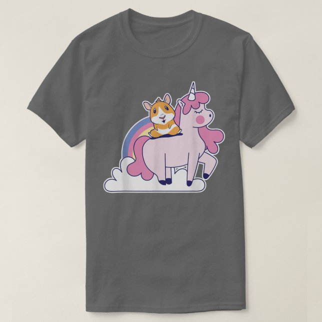 Camiseta Unicorn Guinea Pig  (Frente do Design)