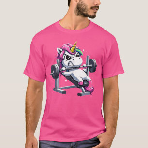 Camiseta Unicorn Incline Barbell Bench Press Malhação Gym