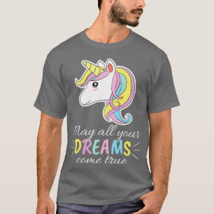 Camiseta Unicorn Lover Gift Pode Todos Os Seus Sonhos Se Re