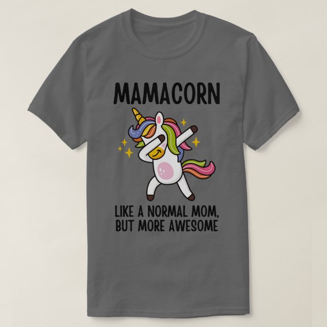 Camiseta Unicorn Mãe 9 (Frente do Design)