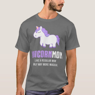 Camiseta Unicorn Mãe, Engraçado Presente Mágico