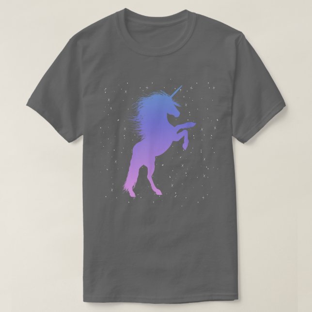 Camiseta Unicorn Magic Horse Celestial Stars Starry Night S (Frente do Design)