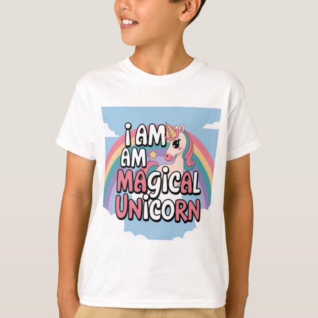 CAMISETA UNICORN MEGICAL (Frente)