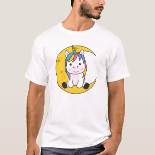 Camiseta Unicorn Moon Good Night Sweets Unicorns