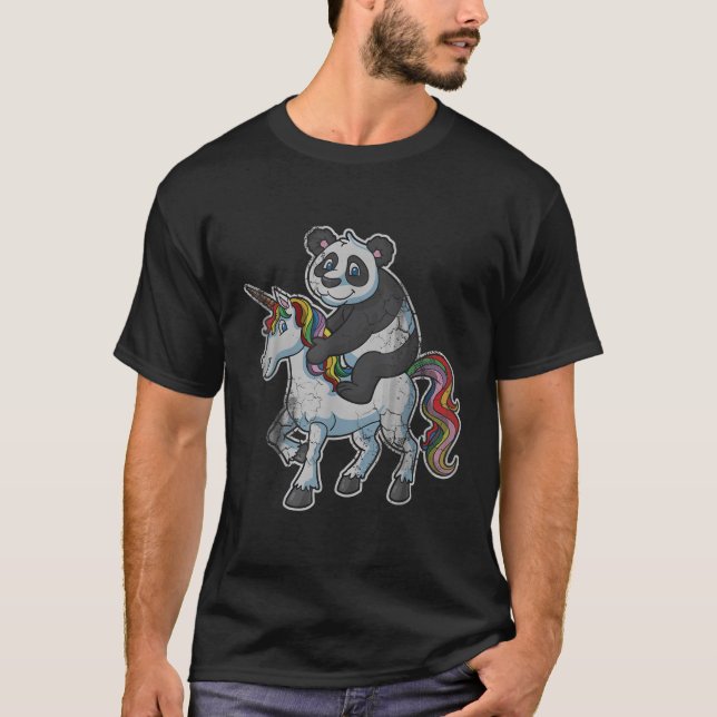 Camiseta Unicorn Panda (Frente)