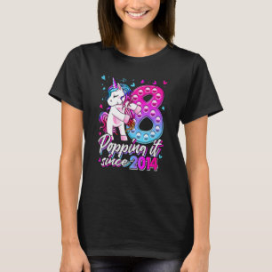Camiseta Unicorn Pop de 8 anos Unicorn Unicorn Unicorn Unic