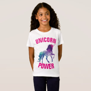 Camiseta UNICORN POWER Kids Girls T-shirts