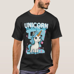 Camiseta Unicorn Quando em Dúvida Faça um Desfile Unicorn