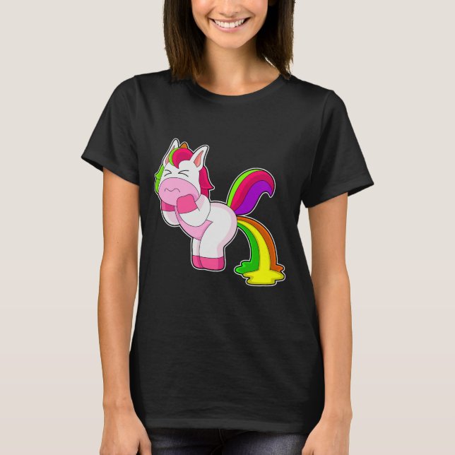 Camiseta Unicorn Rainbow (Frente)